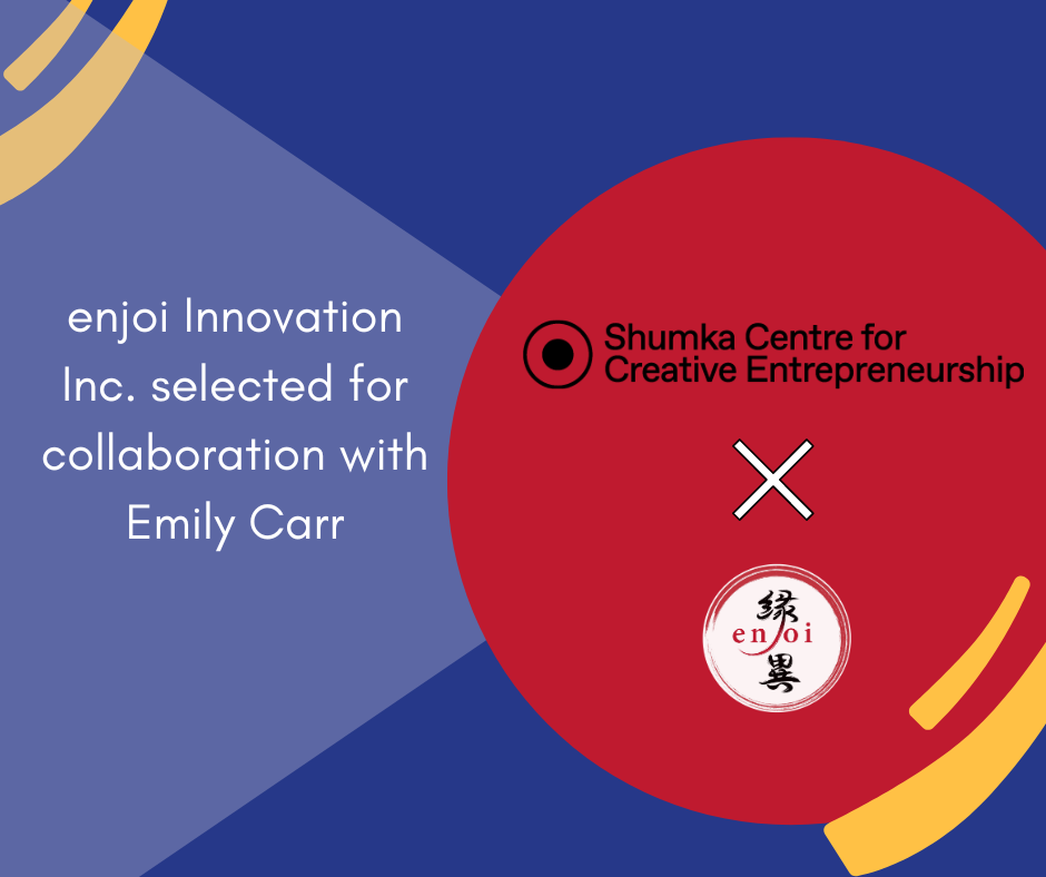 Featured image for “enjoi Innovation Inc. selected for collaboration with Emily Carr University”